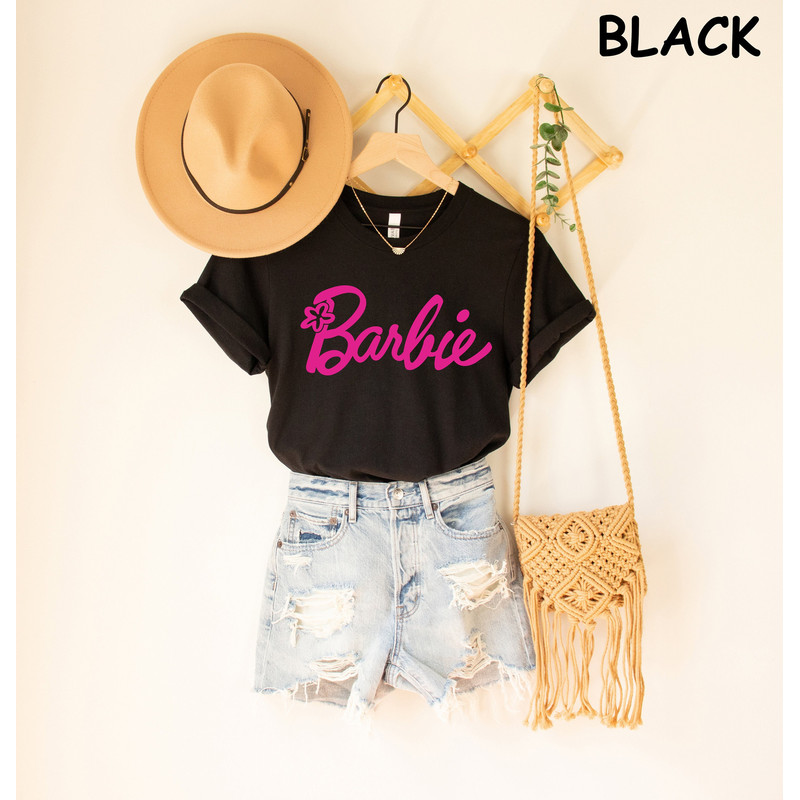 Barb Shirt, Come On Lets Go Party Shirt, Pink Girl Tshirt, Pink Friends Shirt, Barb Moive Shirt, July Movie Shirt, Couple Friends Shirt - 1.jpg