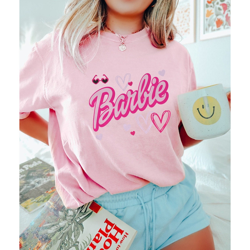 Barbie Heart Shirt, Cheetah Barbie Shirt,Barbie Dream House, Barbie Movie 2023 Shirt - 2.jpg