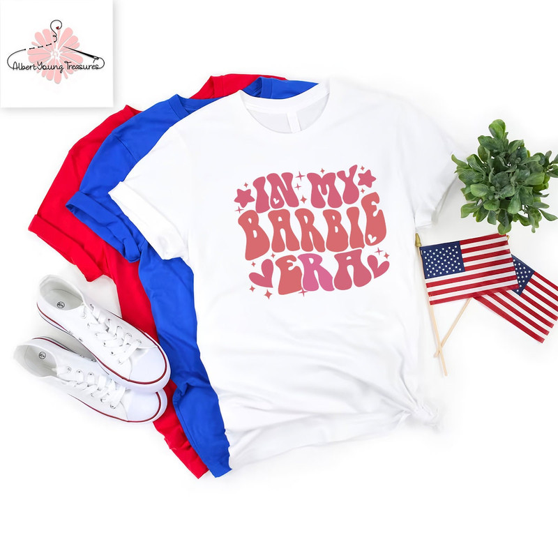 In My Barbie Era Comfort Color Shirt, Barbie Shirt, T Shirt Barbie, Barbie Tshirt Comfort Colors, Barbie Squad Shirt, Barbie Movie Shirt - 3.jpg