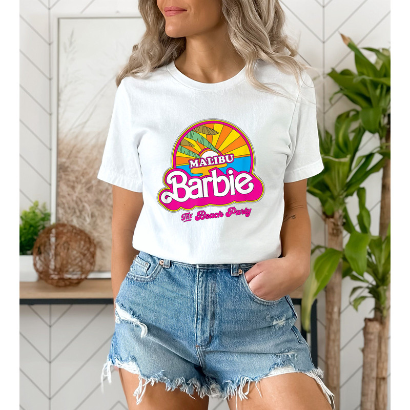 Malibu Barbie Beach Shirt, Come On Barbie Let's Go Party Shirt, Barbie and Ken Shirt, Barbie Fan Shirt, Barbie Jeep, Baby Doll Summer Shirt - 2.jpg