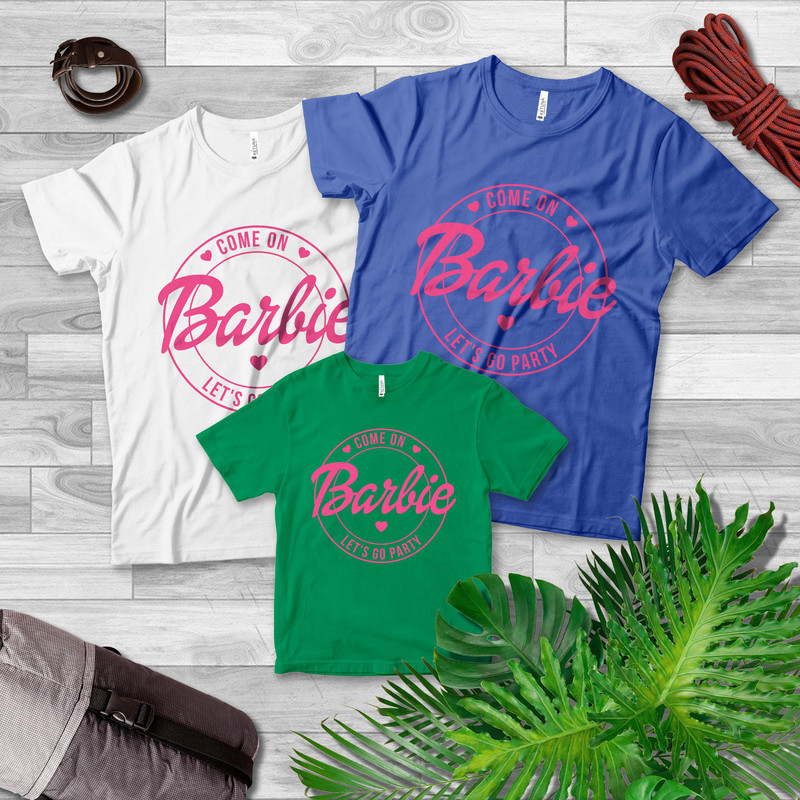 Party Girls Shirt, Doll Baby Girl, Birthday Crew Shirt, Girls Shirt, Birthday Gift Shirt, Come On Let's Go Party Shirt, Birthday Party Shirt - 5.jpg