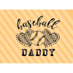 baseball daddy svg, baseball daddy shirt svg, baseball family svg, cheer daddy svg, baseball season svg, gift for daddy