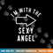 Couples Halloween Costume Shirts I m With The Sexy Angel png, sublimation copy.jpg