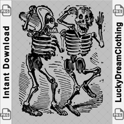 dancing skeletons day of dead dia de los muertos