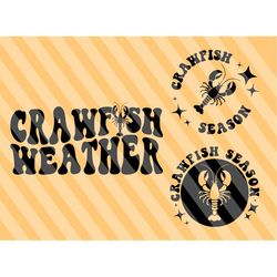 crawfish weather png svg, crawfish, crawfish season svg, let's get cray, louisiana crawfish svg, country svg, adult humo