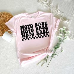moto babe svg, moto girl svg, moto shirt svg, motocross svg, motocross fan svg, racing svg, wavy stacked svg, dxf eps pn