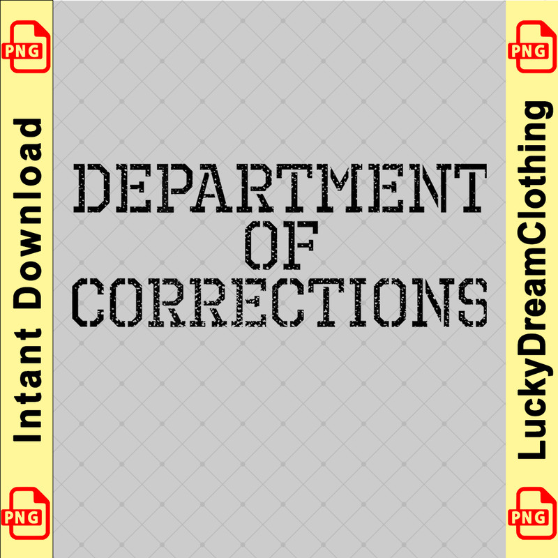 Halloween Inmate Costume Shirt Department of Corrections Tee copy.png