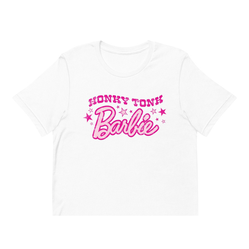Honky tonk Barbie Shirt, Honky tonk, western cowgirl, Barbie Unisex t-shirt - 1.jpg