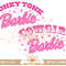 Honky Tonk Barbie, Cow Girl Barbie PNG, SVG, Girl Western Shirt, Sublimation, Cricut, Silhouette - 1.jpg