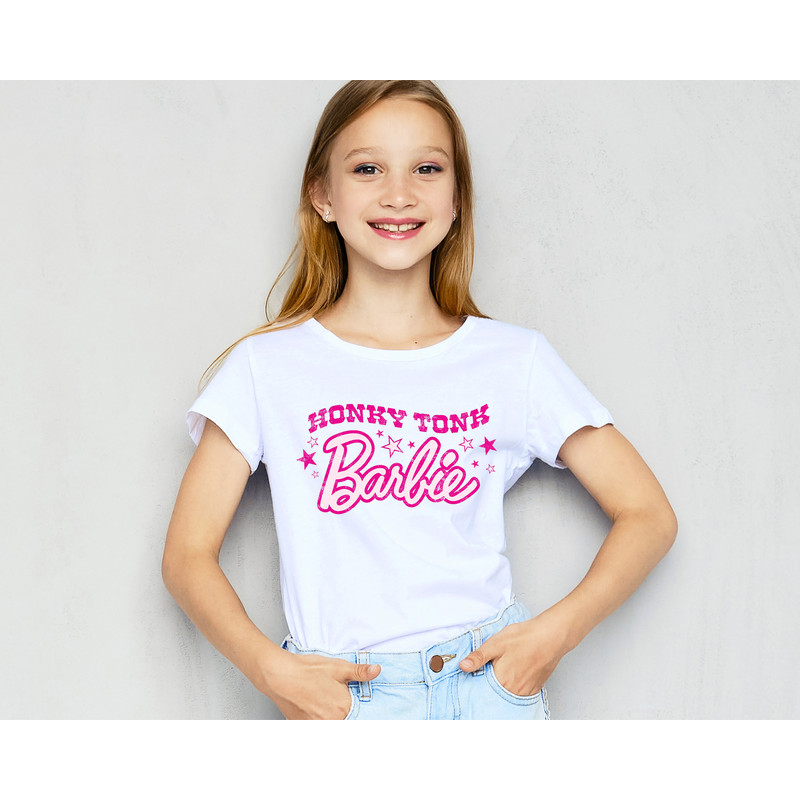 Honky Tonk Shirt,Babydoll Shirt,Pink Girly Shirt,Western Honky Tonk,Cowgirl Doll,Vintage Movie Shirt,Doll Baby Girl Shirt,Margot Robbie Tees - 2.jpg