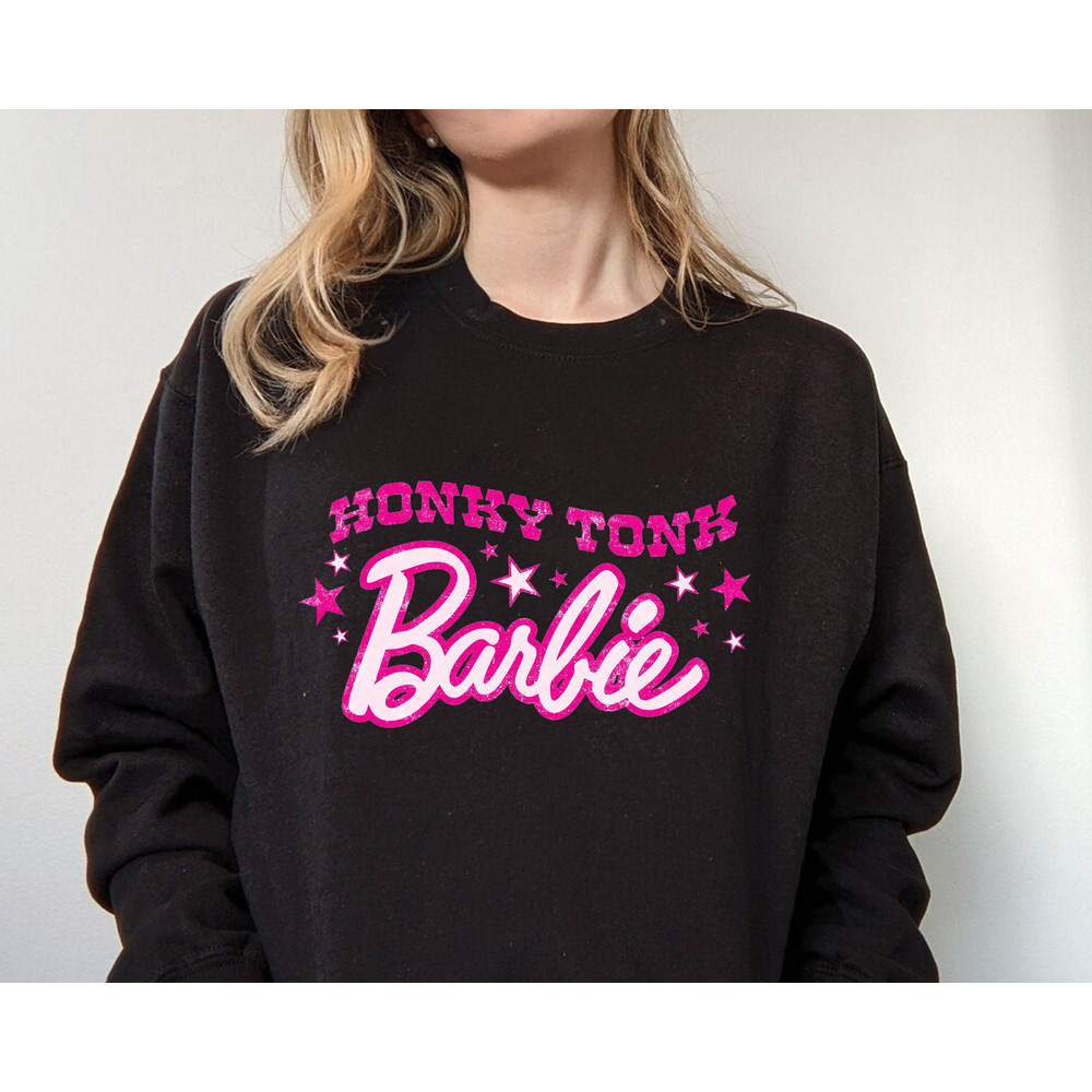 Honky Tonk Shirt,Babydoll Shirt,Pink Girly Shirt,Western Honky Tonk,Cowgirl Doll,Vintage Movie Shirt,Doll Baby Girl Shirt,Margot Robbie Tees - 3.jpg