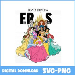 disney princess svg, the eras tour svg, princess eras tour svg, princess svg, disney svg - instant download