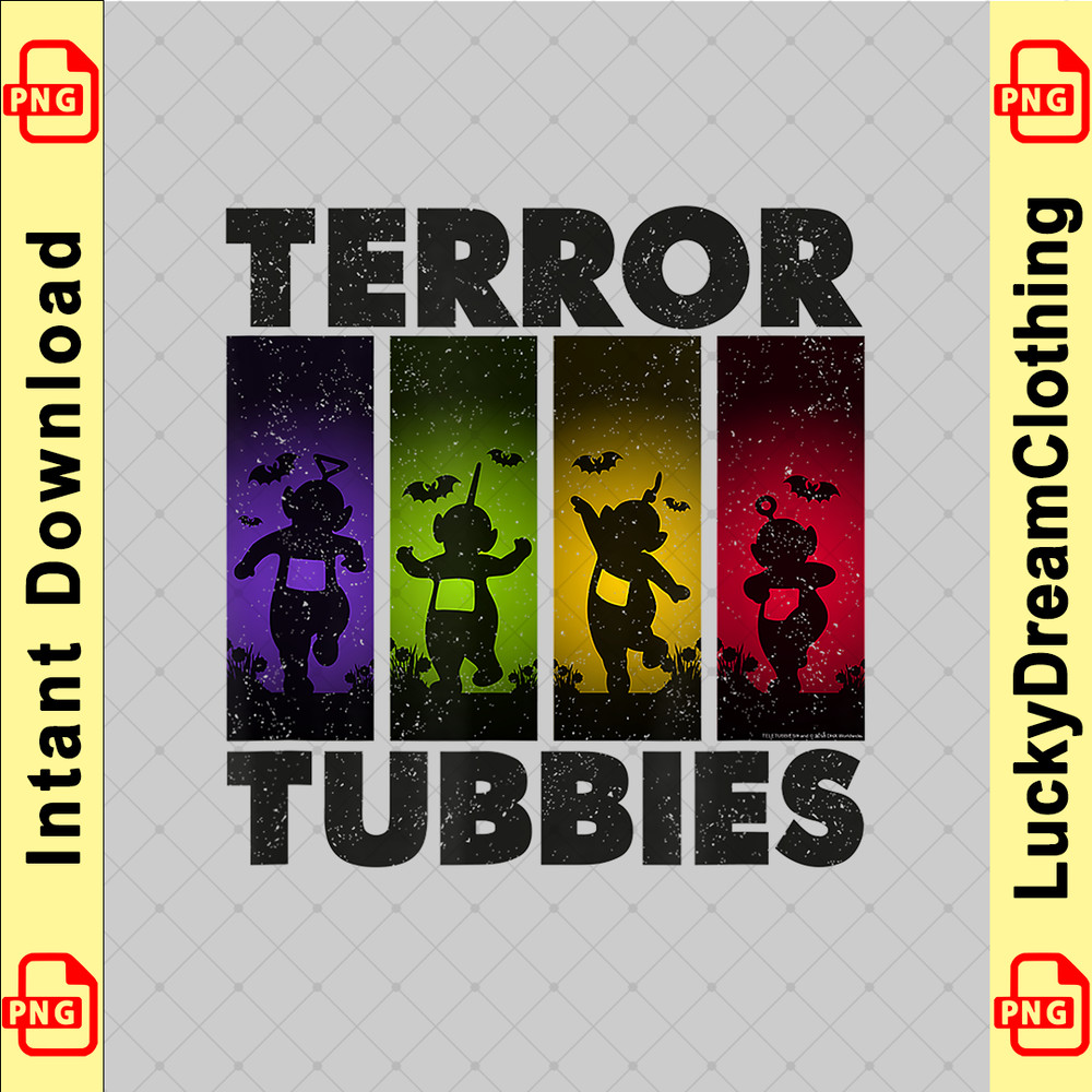 Teletubbies Adult T Shirt - Halloween 02 copy.png