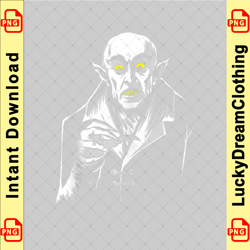 vampire nosferatu monster dracula halloween tank top