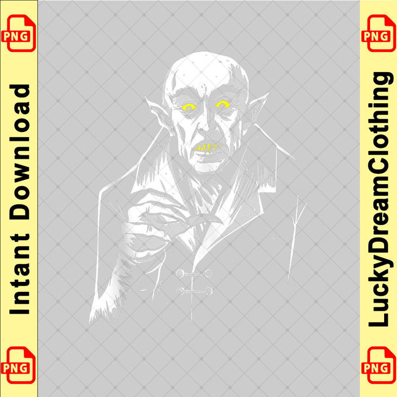 Vampire Nosferatu Monster Dracula Halloween Tank Top copy.png