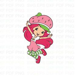 strawberry_shortcake_berry_bitty_adventures svg dxf eps pdf png, cricut, cutting file, vector, clipart
