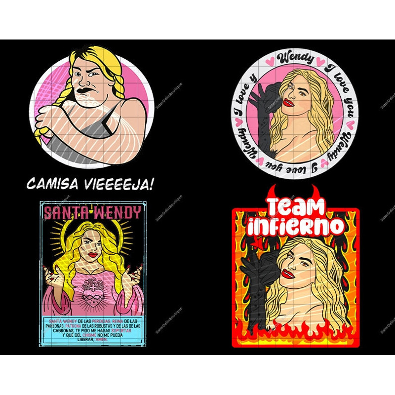 Wendy Guevara Png, PNG Bundle, Las Perdidas, La casa de los famosos Mexico, instant download - 1.jpg
