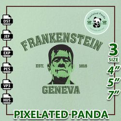 horror movie killer embroidery design, zombie embroidery design, retro halloween embroidery machine file, monster hallow