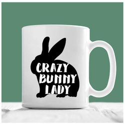 bunny mug, crazy bunny lady, rabbit mug, rabbits gift, rabbit coffee mug, crazy rabbit lady, rabbit lover gifts, bunny g