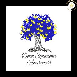 down syndrome awareness svg, down syndrome awareness svg, awareness svg, syndrome tree svg, blue yellow ribbon svg, synd