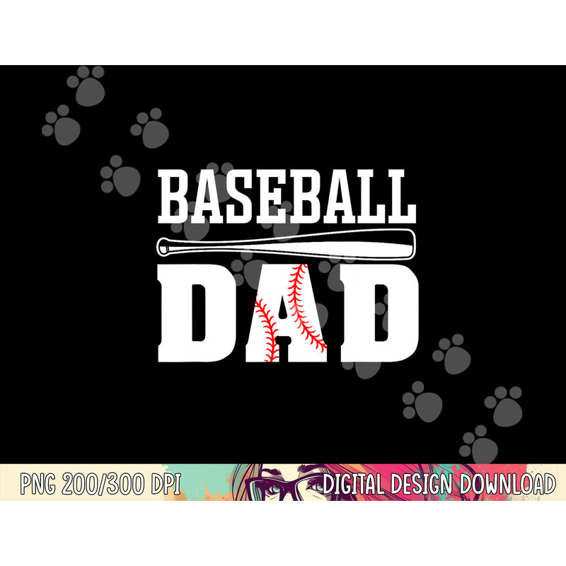 Baseball Dad Apparel - Dad Baseball png, sublimation copy.jpg
