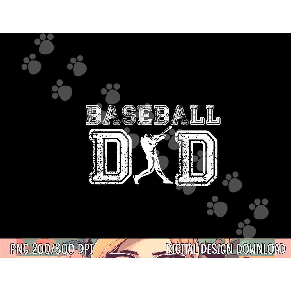 Baseball Dad Funny Fathers Day Gift For Daddy Papa Father png, sublimation copy.jpg