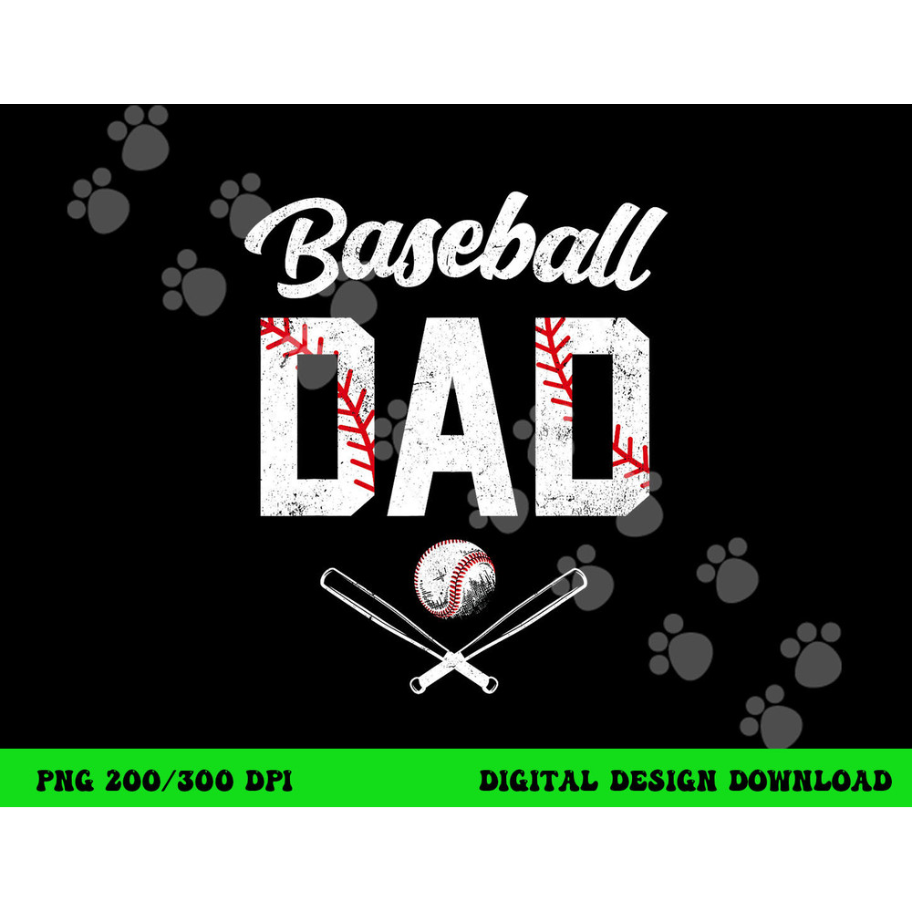 Baseball Dad Happy Fathers Day Shirts for Men Wife Daughter png, sublimation copy.jpg