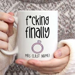 bride gift, engagement gift, wedding gift, future mrs, funny wedding gift, engagement gift for bride, bride gift, weddin