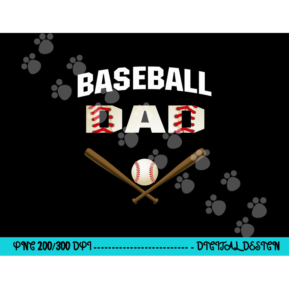 Baseball Dad shirt - Best gift idea for fathers tee png, sublimation copy.jpg
