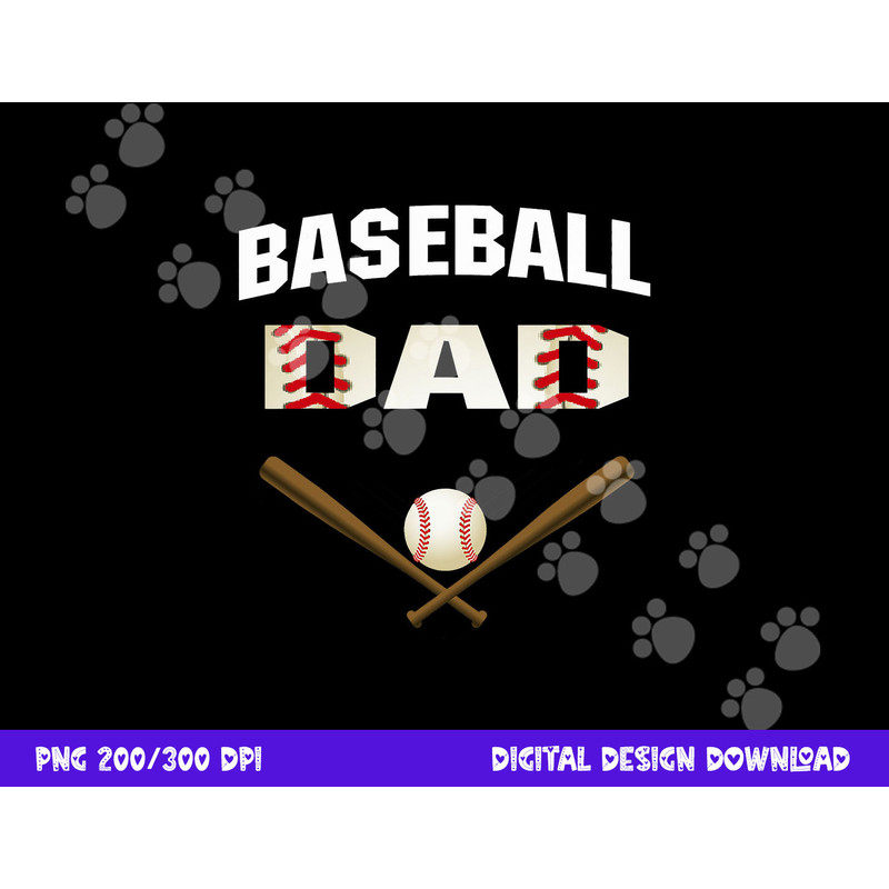 Baseball Dad shirt - Best gift idea for fathers tee png, sublimation copy.jpg