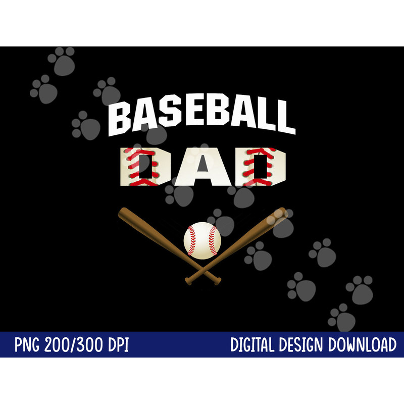 Baseball Dad shirt - Best gift idea for fathers tee png, sublimation copy.jpg