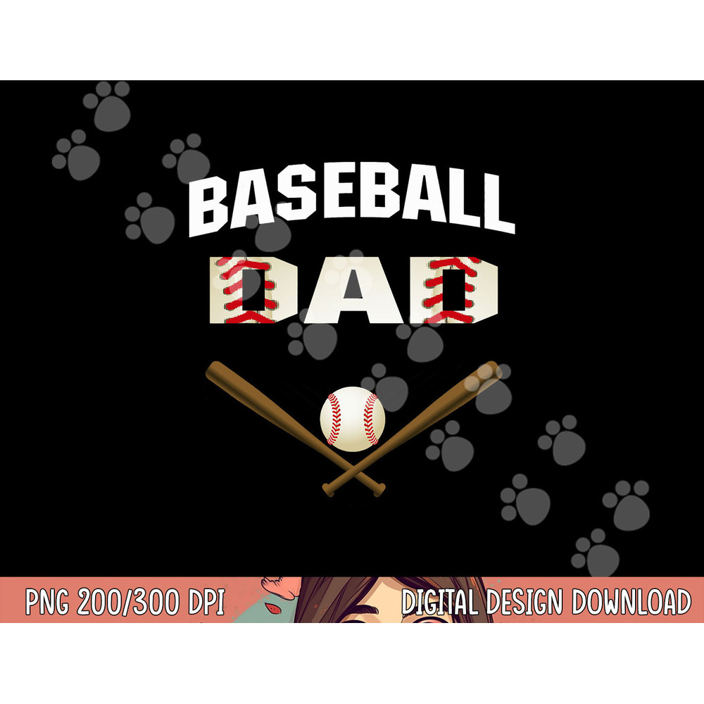 Baseball Dad shirt - Best gift idea for fathers tee png, sublimation copy.jpg