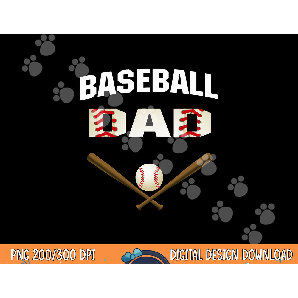 Baseball Dad shirt - Best gift idea for fathers tee png, sublimation copy.jpg