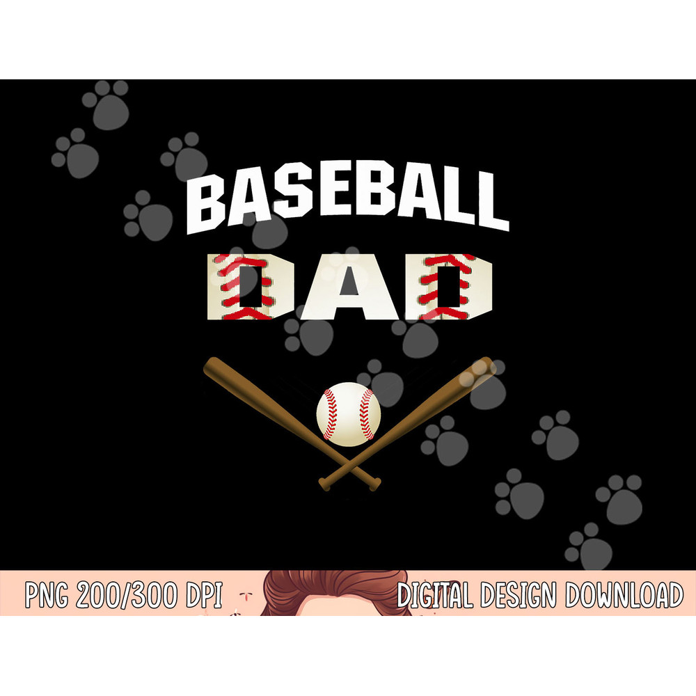Baseball Dad shirt - Best gift idea for fathers tee png, sublimation copy.jpg