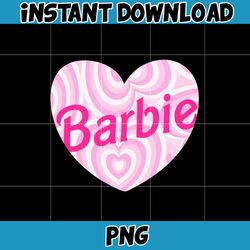 barbie icons png, babe logo png, pink doll png, babe girl png, come on, lets go party, girly beach, lets go party (1)