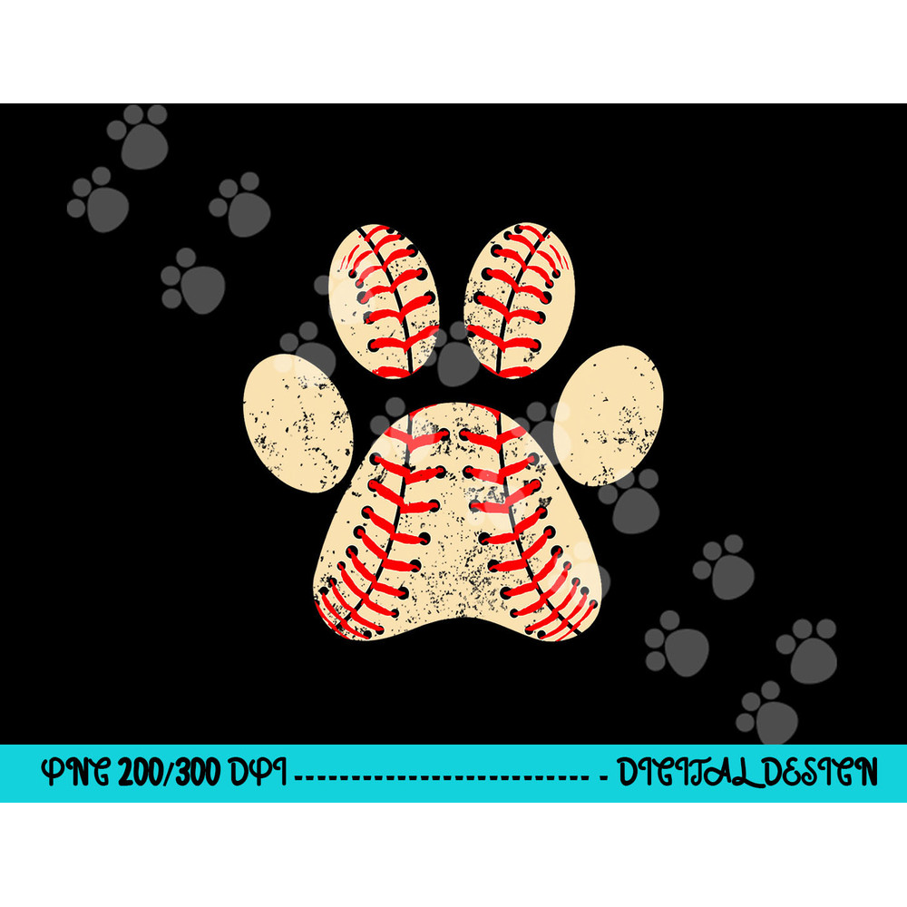 Baseball Dog Paw Print Sports Puppy Lover Mom Dad png, sublimation copy.jpg