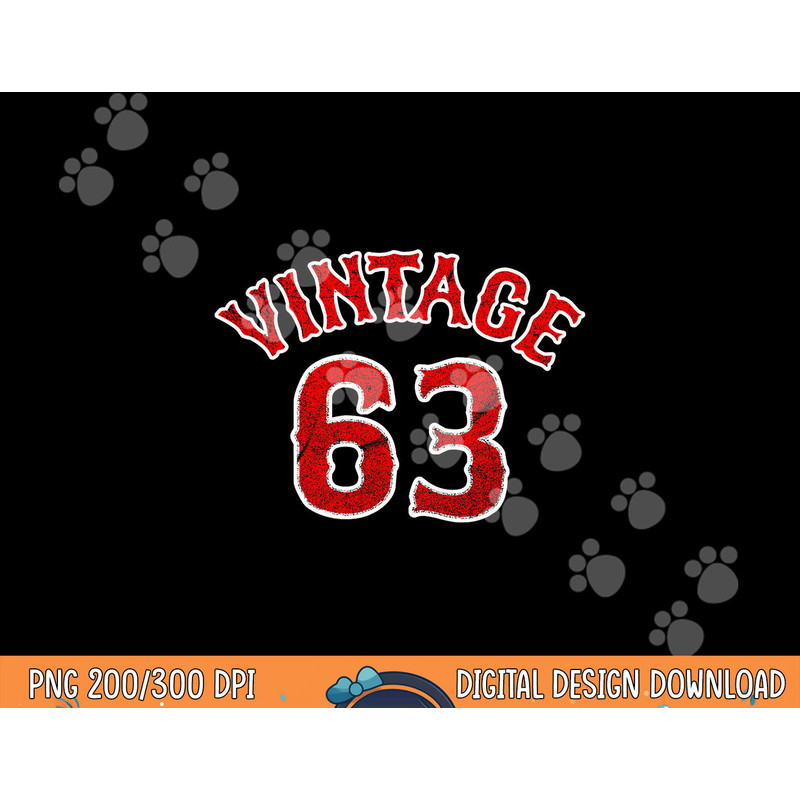 Baseball Fan Vintage 63 born 1963 60th Birthday 60 year old png, sublimation copy.jpg