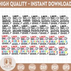 last day of school svg bundle, end of school svg, peace out school, pre-k, kindergarten, first grade svg file for cricut