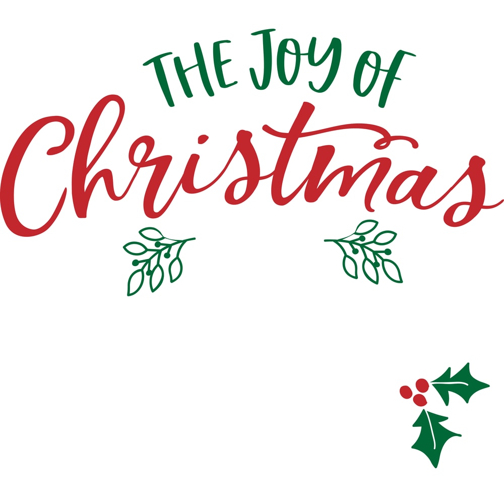 The joy of Christmas is family white and colors.png