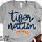 Tiger Nation svg, Tigers Football, png, dxf, svg files for cricut, shirt, sublimination, iron on, clipart - 4.jpg