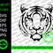 Tiger svg Tiger Head svg Tiger Silhouette Go Tigers svg instant download commercial use - 1.jpg