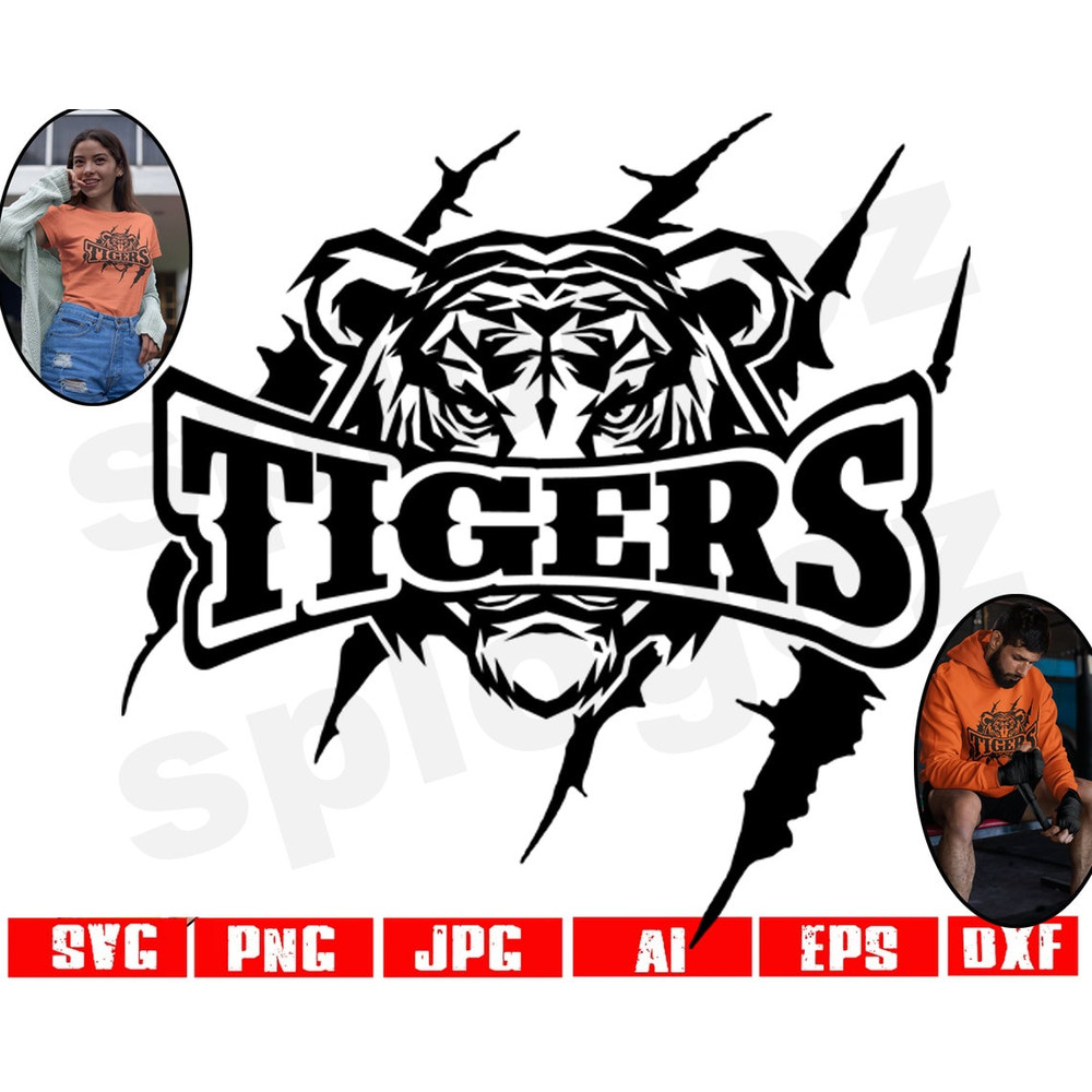 Tigers svg Tiger svg Tigers png Tiger png Tigers mascot svg school spirit svg Tiger school svg Cricut svg files Cricut designs Tigers logo - 1.jpg