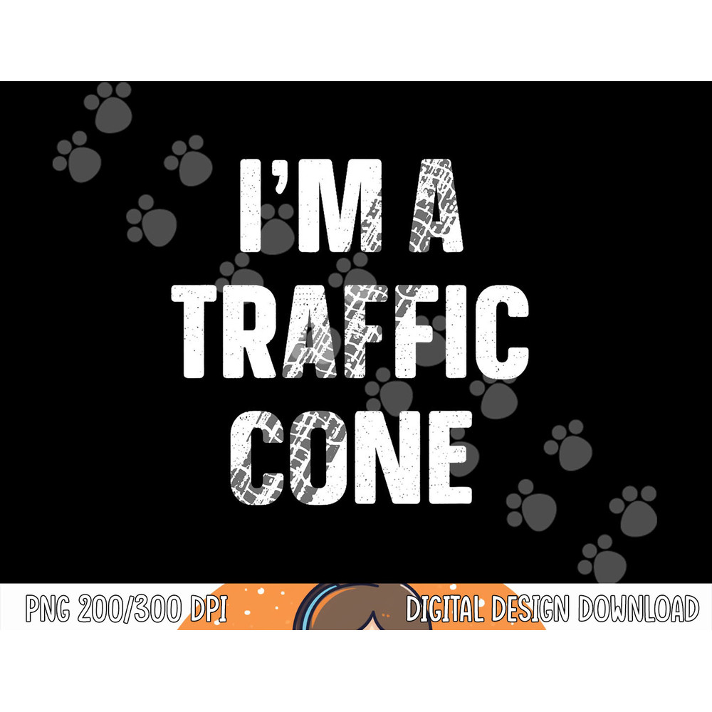 I m A Traffic Cone Shirt Adult Kids Costume Funny Halloween png, sublimation copy.jpg