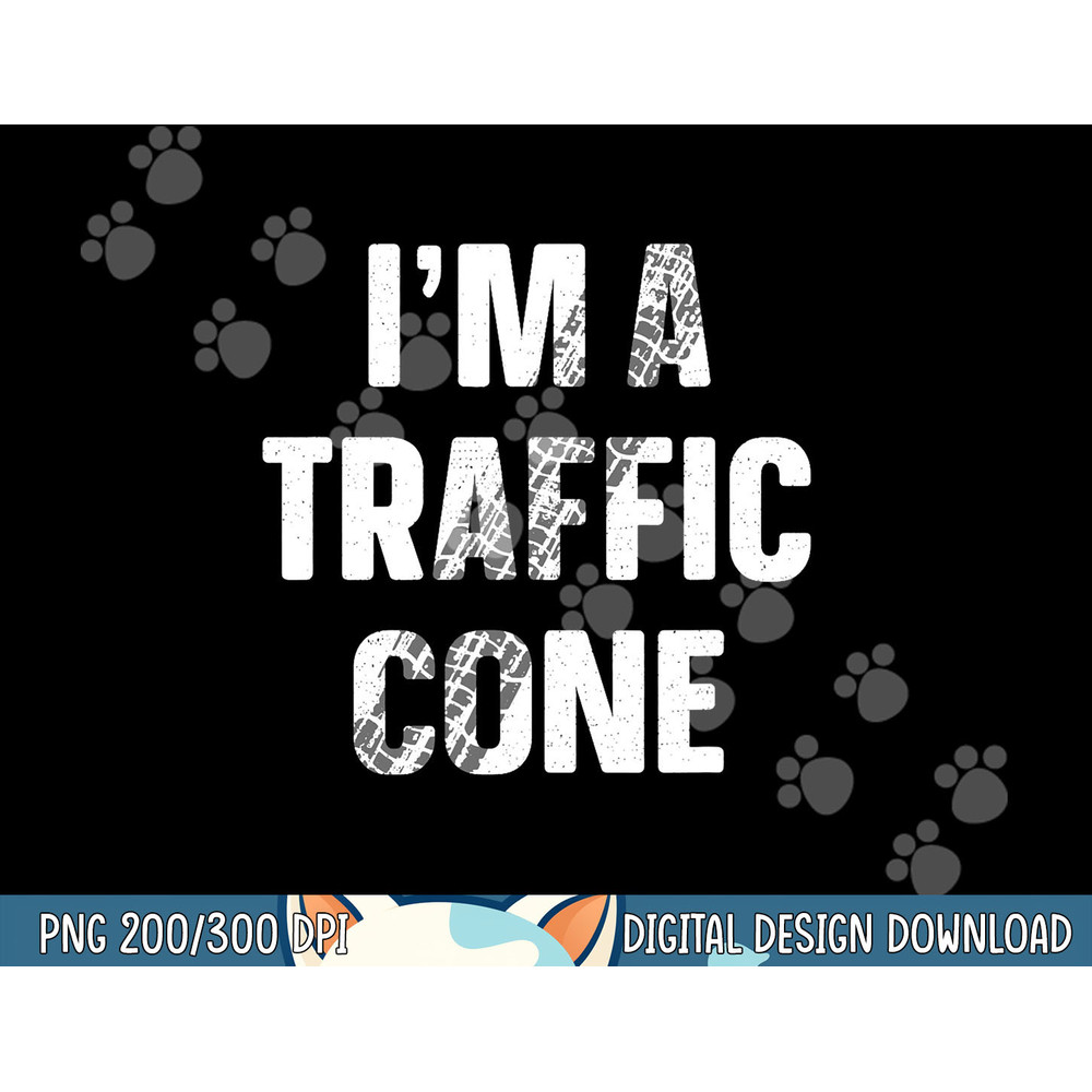 I m A Traffic Cone Shirt Adult Kids Costume Funny Halloween png, sublimation copy.jpg