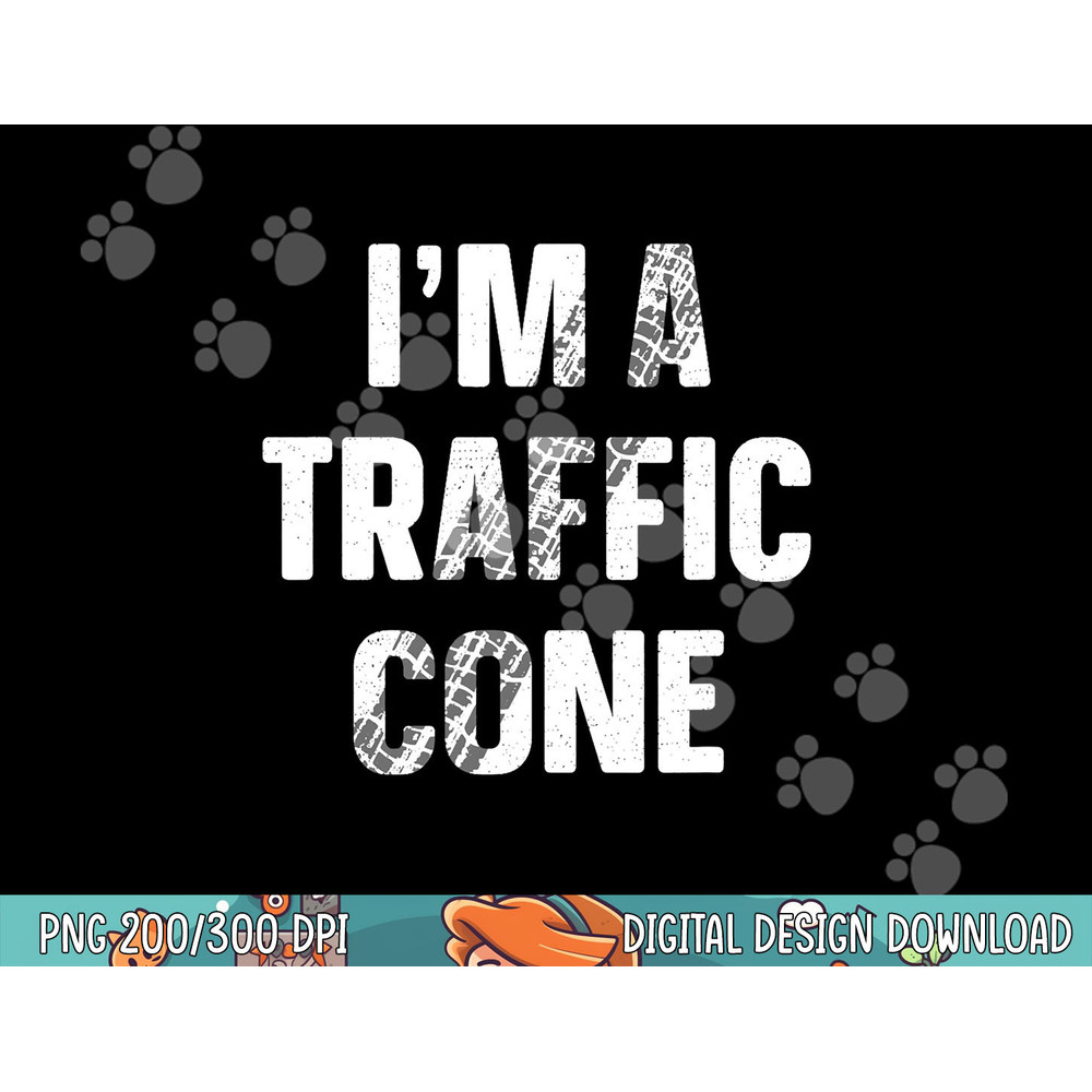 I m A Traffic Cone Shirt Adult Kids Costume Funny Halloween png, sublimation copy.jpg
