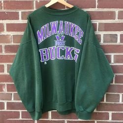 vintage nba milwaukee bucks sweatshirt, milwaukee bucks nba basketball unisex shirt tee
