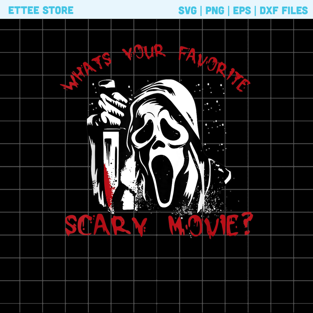 What's Your Favorite Scary Movie Png ,Halloween Horror Movie Png - 1.jpg