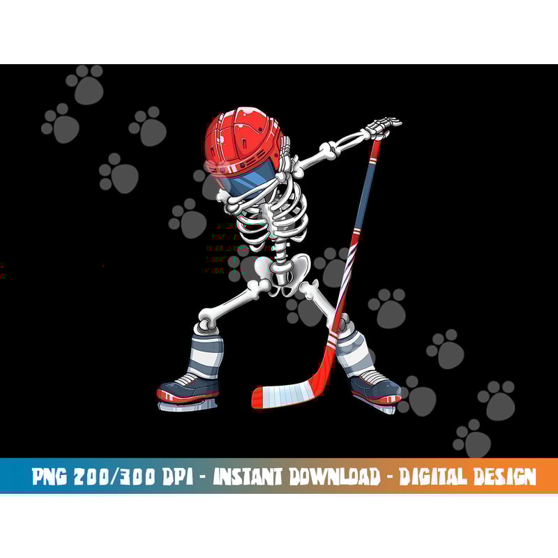 Dabbing Skeleton Hockey Halloween Costume Gift Kids Boys Men png, sublimation copy.jpg