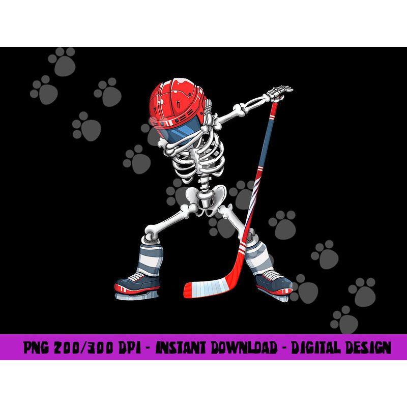 Dabbing Skeleton Hockey Halloween Costume Gift Kids Boys Men png, sublimation copy.jpg
