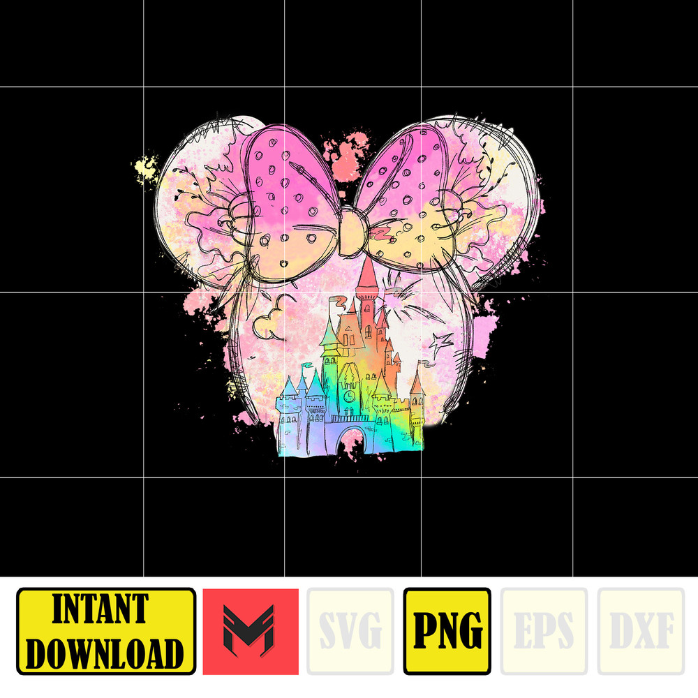 Disney Castle Magic World Mouse Vacation Png, Fireworks, Party Png, sublimation design, digital download (1).jpg